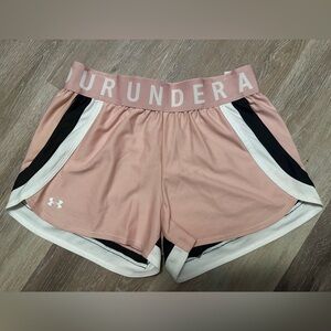 Under Armour Pink Athletic Shorts